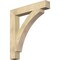 Ekena Millwork Thorton Block Rough Sawn Bracket, Douglas Fir, 6"W x 40"D x 44"H BKT06X40X44THR05RDF - alternate 1